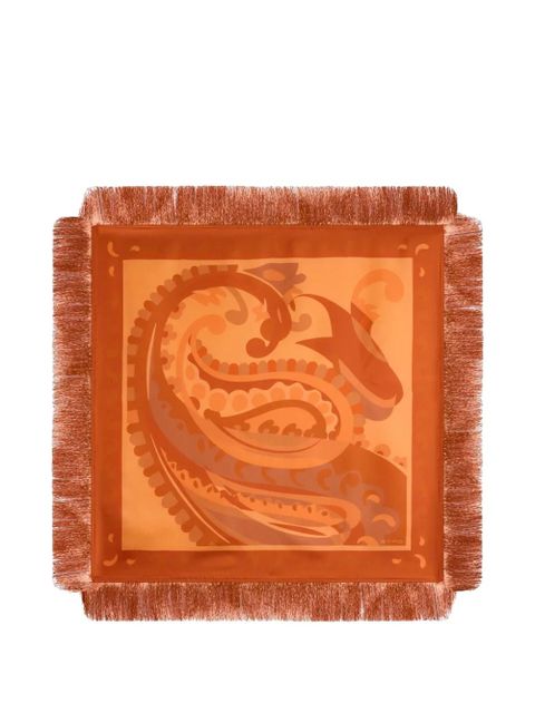 ETRO silk scarf - Orange - zdjęcie produktu nr 1