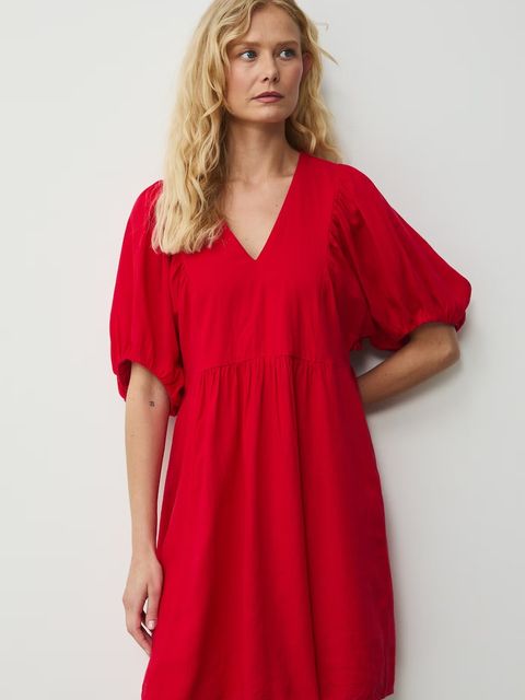 Medicine sukienka oversize z lnem - zdjęcie produktu nr 1