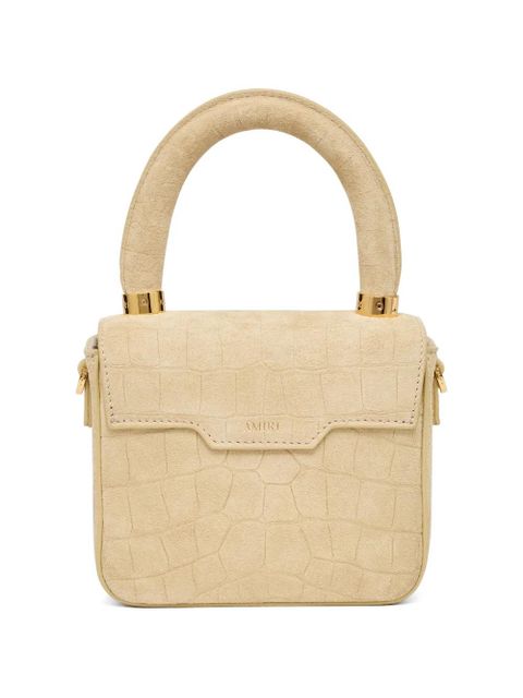 AMIRI croc-embossed satchel bag - Neutrals - zdjęcie produktu nr 2