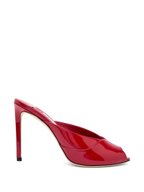 Jimmy Choo Brigitte peep-toe sandals - Red - zdjęcie produktu nr 1