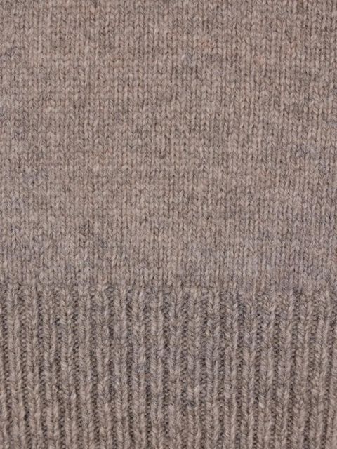 Róhe round-neck sweater - Brown