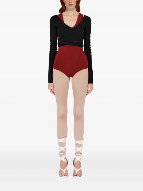 Ferragamo ribbed leggings - Pink - zdjęcie produktu nr 2