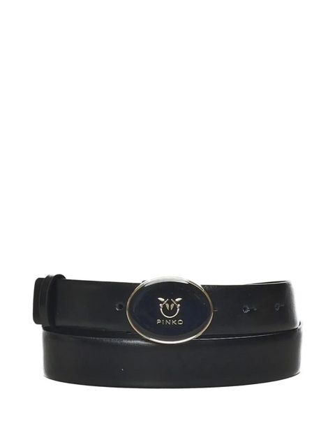 PINKO oval buckle belt - Black - zdjęcie produktu nr 1