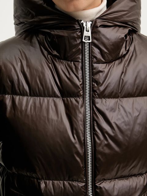 Marc O'Polo kurtka puchowa kolor brązowy zimowa 510099870185