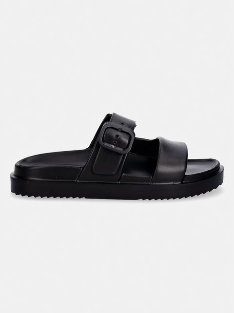 Tommy Hilfiger klapki damskie TH LIGHT DOUBLE STRAP SANDAL - zdjęcie produktu nr 1