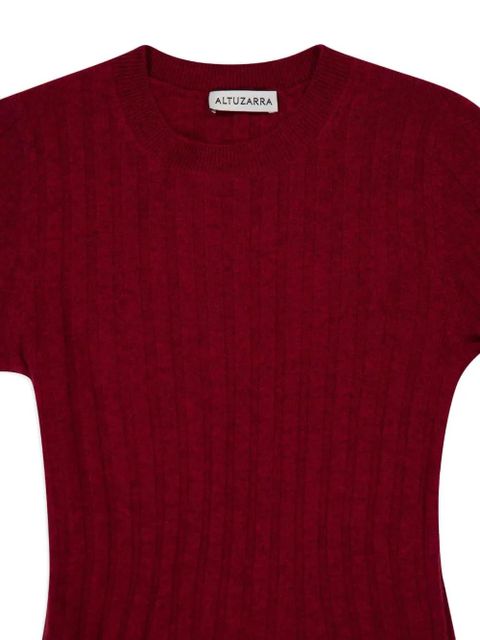 Altuzarra Gia ribbed maxi dress - Red