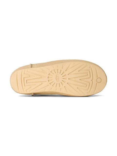 UGG kapcie zamszowe Elea Slip-On kolor beżowy 1171390.PBT