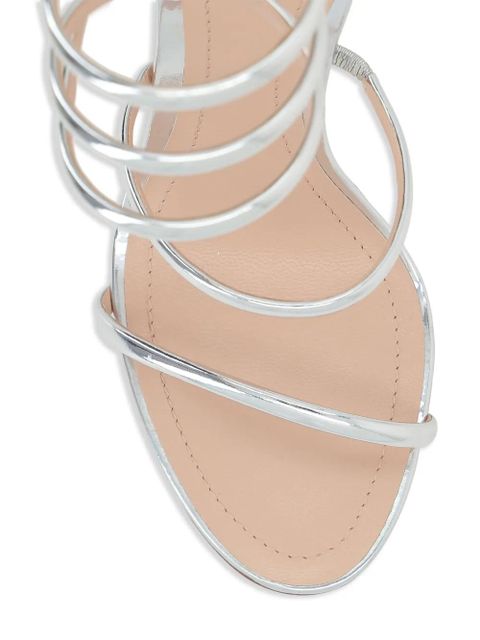 René Caovilla 105mm Cleo sandals - Silver