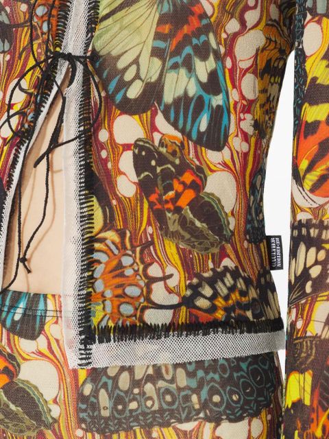 Jean Paul Gaultier long-sleeves cardigan - Brown