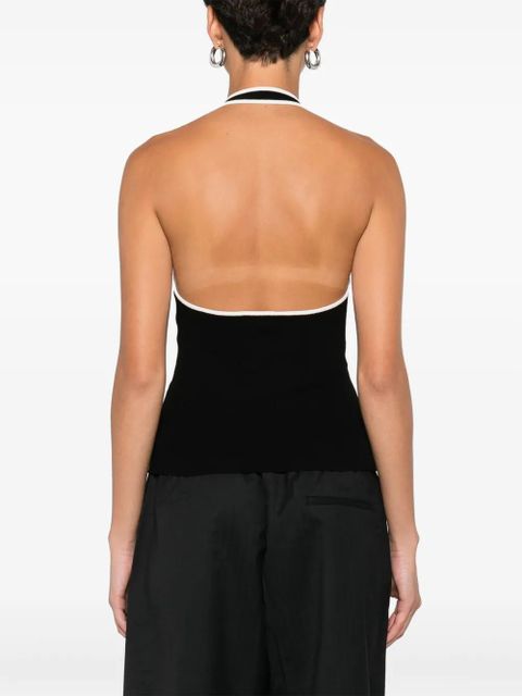 St. Agni halter top - Black