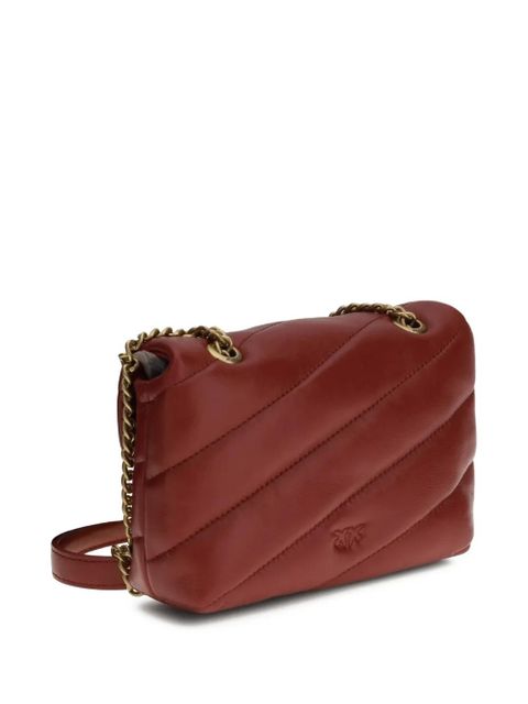 PINKO Baby Love quilted shoulder bag - Red