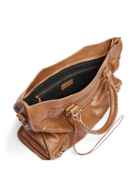 Balenciaga medium Le City tote bag - Brown