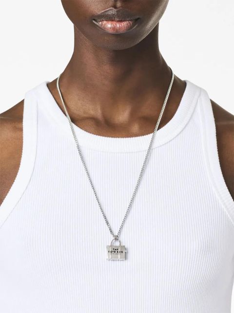Marc Jacobs The Tote Bag pendant necklace - Silver - zdjęcie produktu nr 2