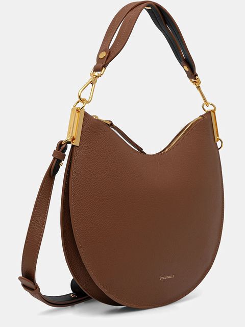 Coccinelle torebka skórzana COCCINELLESUNUP kolor brązowy E1.QKF.13.02.01 - zdjęcie produktu nr 2