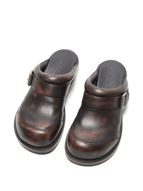 Acne Studios leather mules - Brown