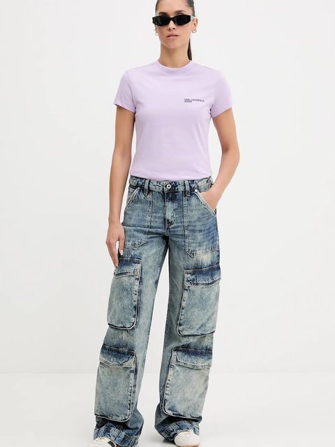 Karl Lagerfeld Jeans jeansy damskie medium waist A3W10073 - zdjęcie produktu nr 2