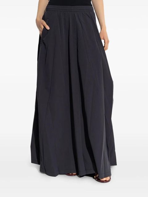 Balenciaga elasticated-waist pocket skirt - Blue