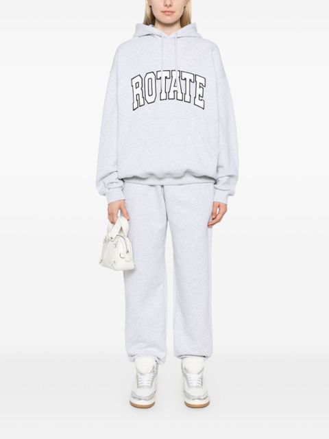 ROTATE BIRGER CHRISTENSEN organic cotton track trousers - Grey - zdjęcie produktu nr 2