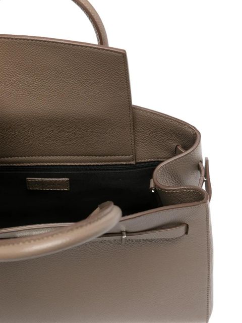 DeMellier medium Hudson grained tote bag - Neutrals