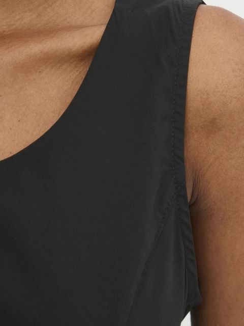 Answear.LAB sukienka kolor czarny midi rozkloszowana