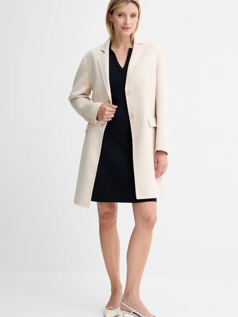 BOSS sukienka kolor granatowy mini rozkloszowana 50542876