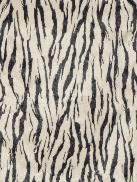 ROTATE BIRGER CHRISTENSEN zebra print skirt - Neutrals