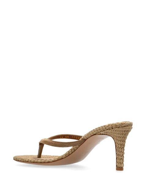 Gianvito Rossi leather sandals - Brown - zdjęcie produktu nr 2