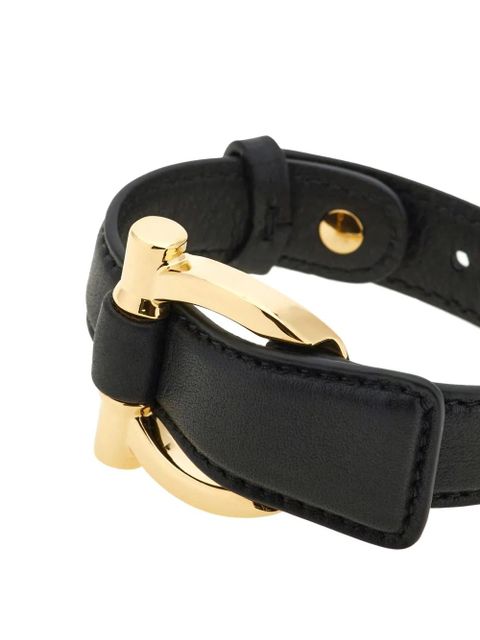 Ferragamo Gancini bracelet - Black