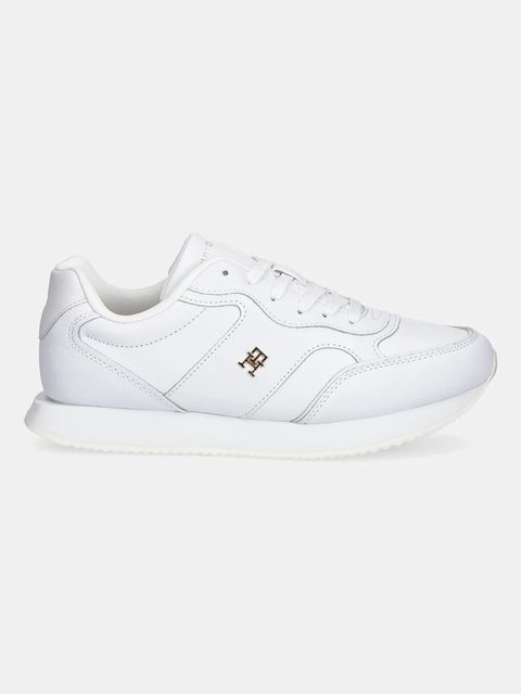 Tommy Hilfiger sneakersy skórzane LEATHER RUNNER - zdjęcie produktu nr 1