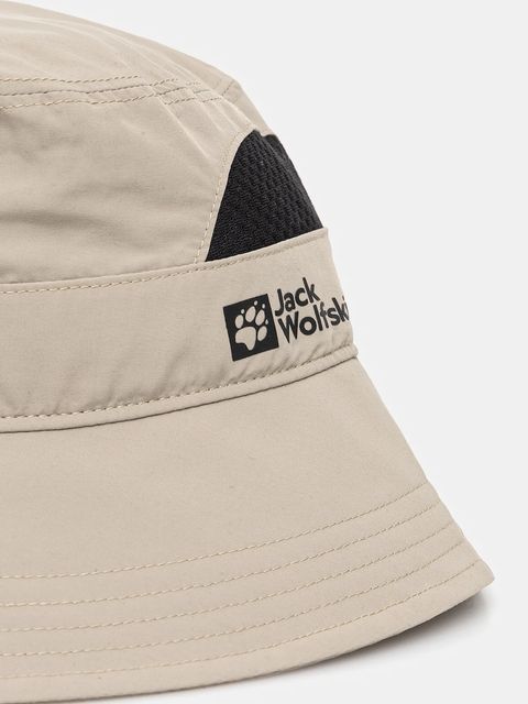 Jack Wolfskin kapelusz Vent Bucket kolor beżowy A64897