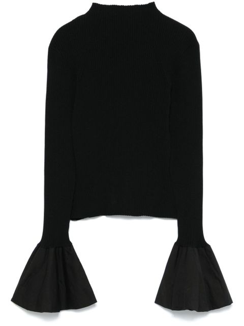 ROTATE BIRGER CHRISTENSEN Kapa Balloon jumper - Black - zdjęcie produktu nr 1