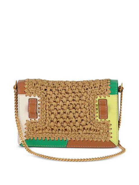 Tod's T Timeless woven shoulder bag - Brown - zdjęcie produktu nr 2