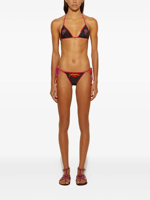 PUCCI embroidered bikini brief - Black - zdjęcie produktu nr 2