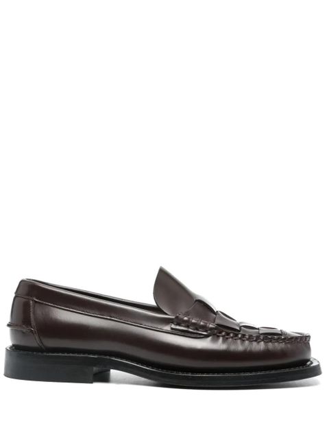 Hereu Nombela woven leather loafers - Brown - zdjęcie produktu nr 1
