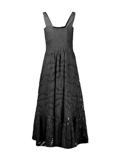 Charo Ruiz Ibiza Nissy embroidered maxi dress - Black