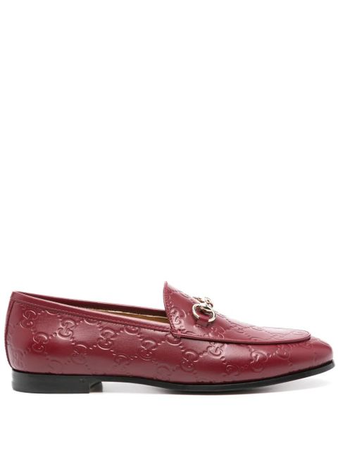 Gucci Jordaan loafers - Red - zdjęcie produktu nr 1