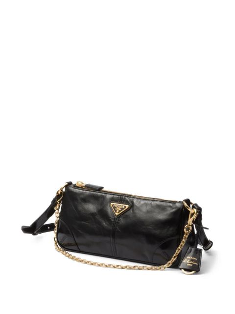Prada medium Re-Edition shoulder bag - Black