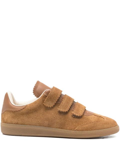 ISABEL MARANT Beth suede low-top sneakers - Brown - zdjęcie produktu nr 1