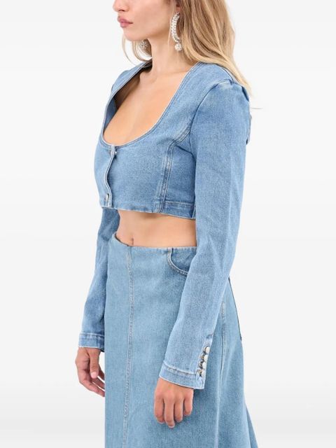 Magda Butrym button denim jacket - Blue - zdjęcie produktu nr 2