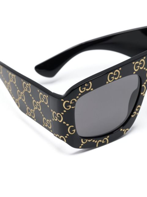 Gucci Eyewear GG Street pilot-frame sunglasses - Black - zdjęcie produktu nr 2
