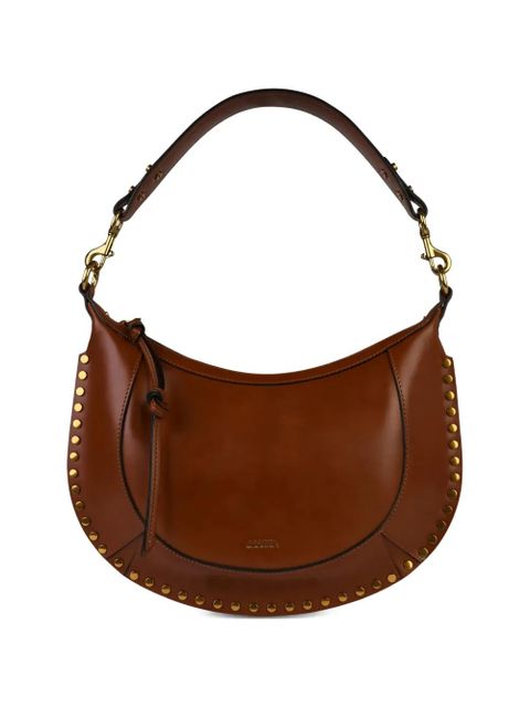 ISABEL MARANT Naoko studded shoulder bag - Brown - zdjęcie produktu nr 1