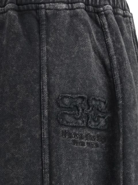 GANNI Isoli embroidered sweatpants - Grey