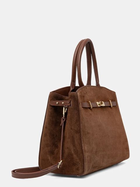 Answear.LAB torebka zamszowa