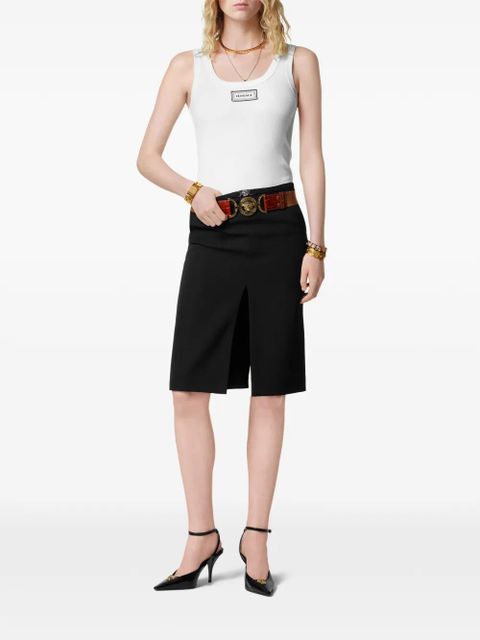 Versace wool midi skirt - Black - zdjęcie produktu nr 2