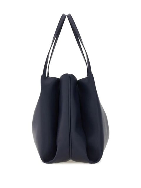 Ferragamo large leather tote bag - Blue - zdjęcie produktu nr 2