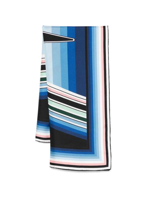 Casablanca silk scarf - Blue - zdjęcie produktu nr 1