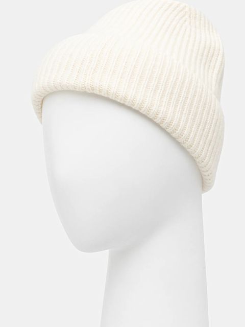 Answear.LAB czapka wełniana kolor biały - zdjęcie produktu nr 2