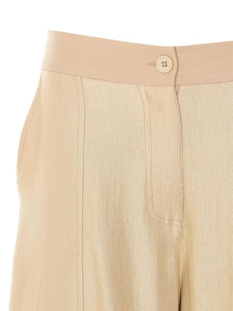 TWINSET cuffed cargo trousers - Neutrals