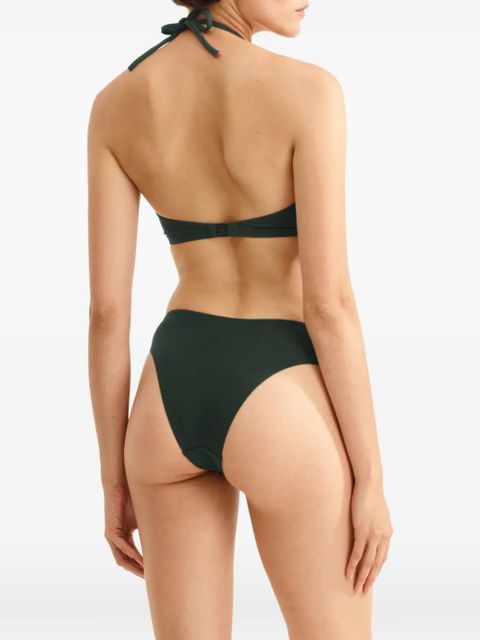 ERES Gang triangle bikini top - Green