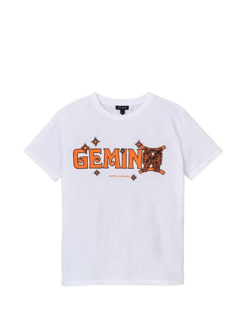 Marc Jacobs The Zodiac Gemini-print T-shirt - White - zdjęcie produktu nr 1